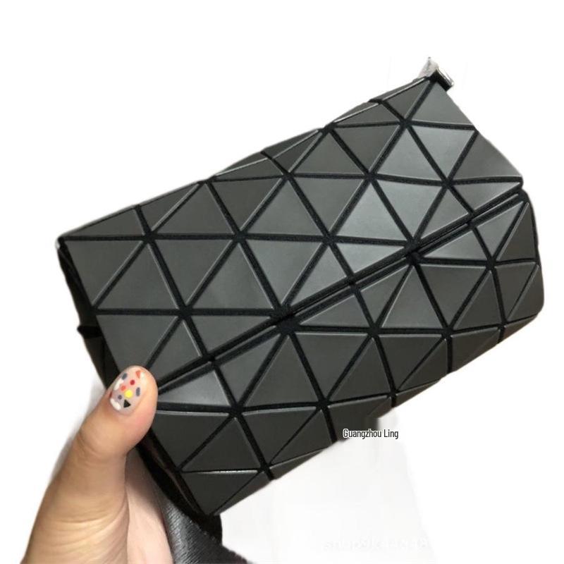 Женская геометрическая сумка-кроссбоди и поясная сумка с ромбовидным узором