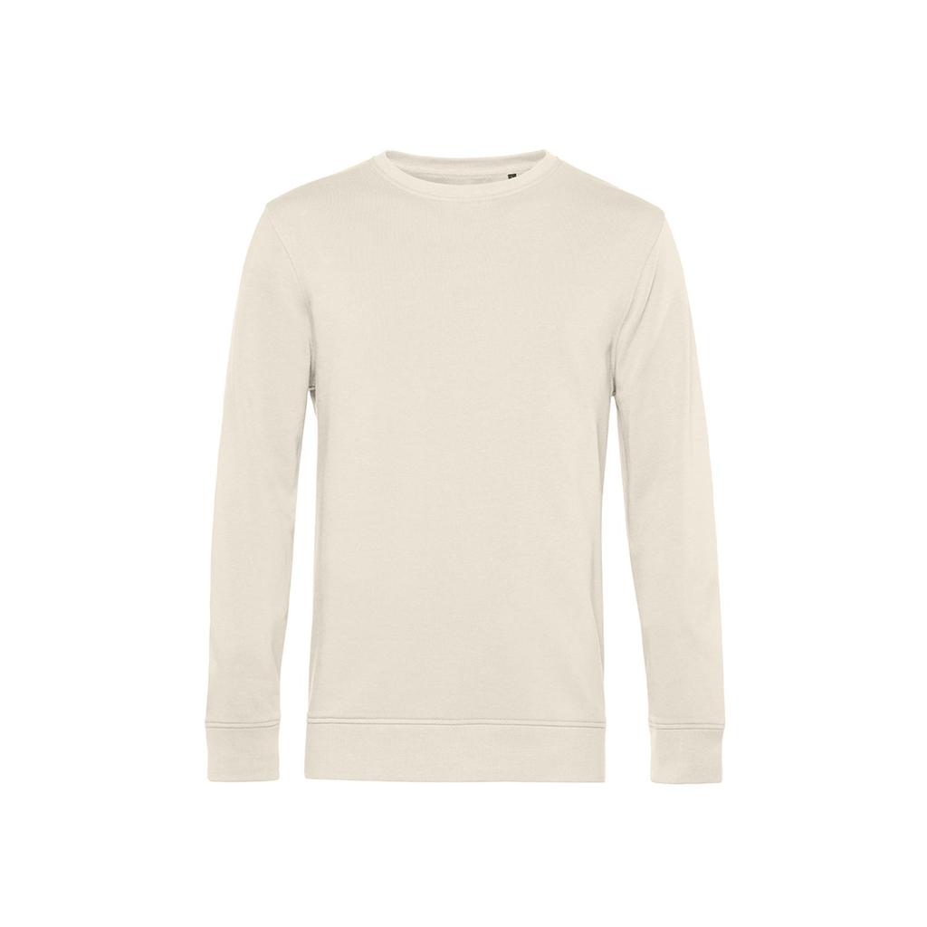 B&C Mens Organic Crew Neck Sweatshirt