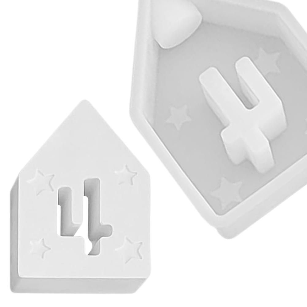 Силиконовые формы DIY 3D Xmas силиконовая форма для литья эпоксидной смолы(номер 4) КДЕ