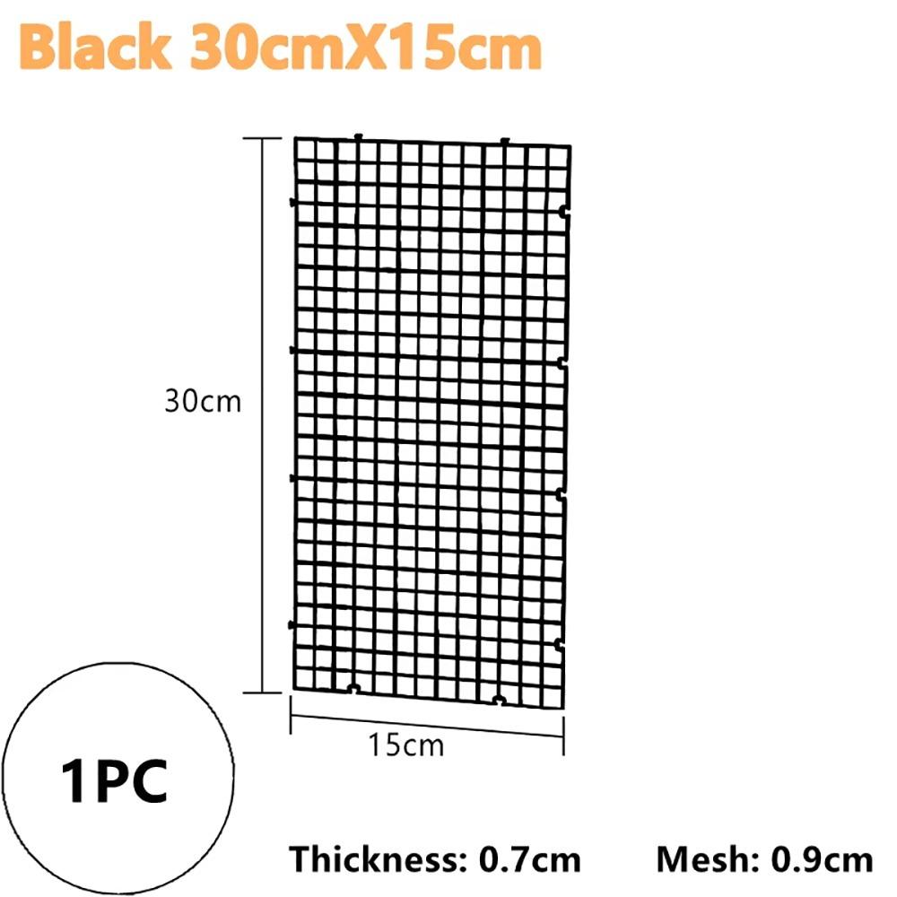1 шт. Многофункциональная изоляционная сетчатая плата 30x30 см Пластиковая подложка для грунта, лоток, черный, белый, разделитель, сетка