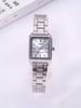 Casio Женские кварцевые часы LTP-V007D-2E с корпусом и браслетом из нержавеющей стали