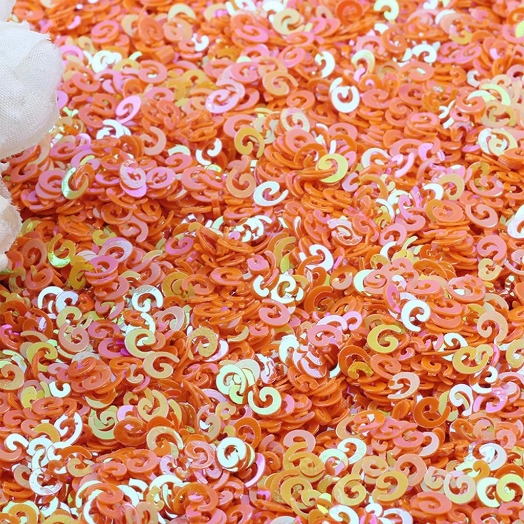500 г 5 мм пайетки спиральной формы пайетки разноцветные украшения DIY аксессуары пайетки стеклянные шарики наполнитель пайетки