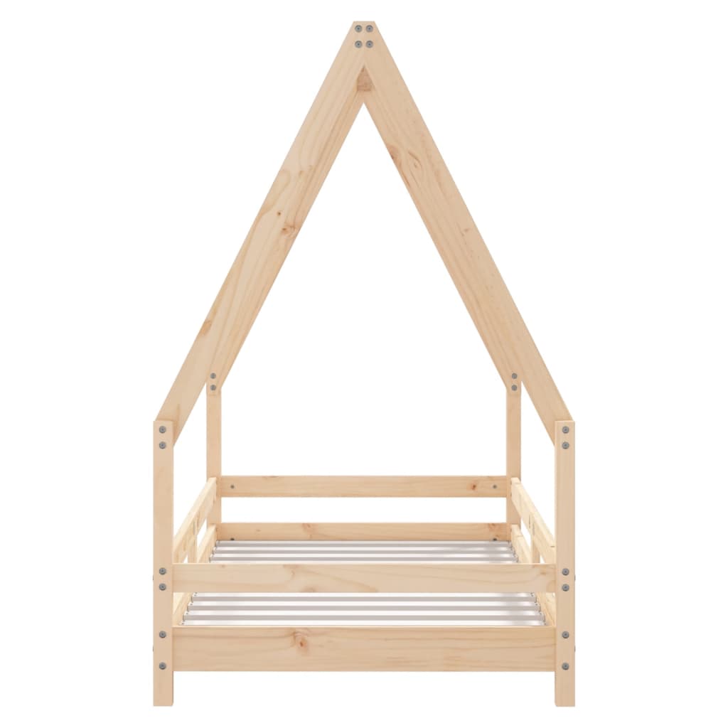 Kids Bed 80 x 160 cm Solid Pine Wood
