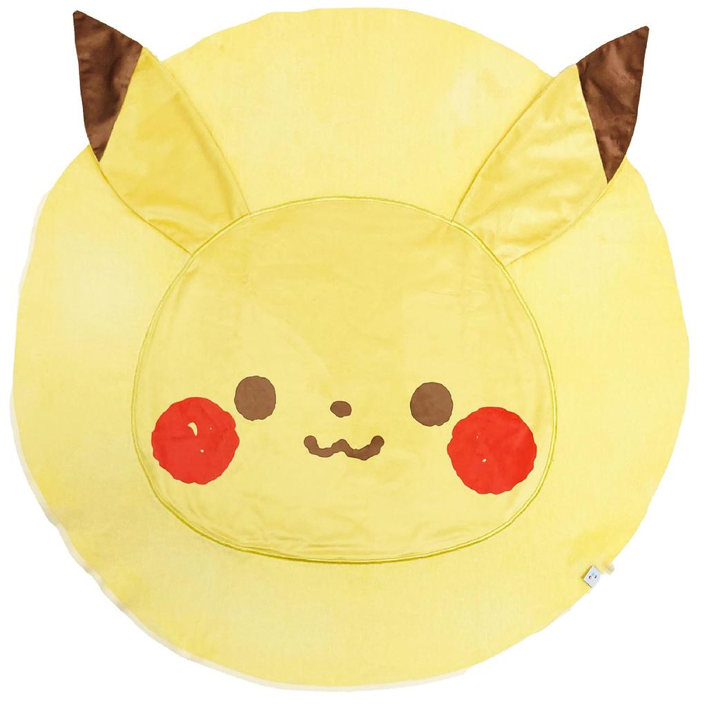 MORIPiLO Morishita Monpoke детское полотенце-одеяло Pokemon Pikachu 85x85 см ворсовое одеяло на колени Покемон Товары с персонажами Желтый 4621274