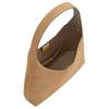 Coach Brooklyn 28 Logo Plaque Suede Tote Bag Women tote bags Beige CW637-B4SN