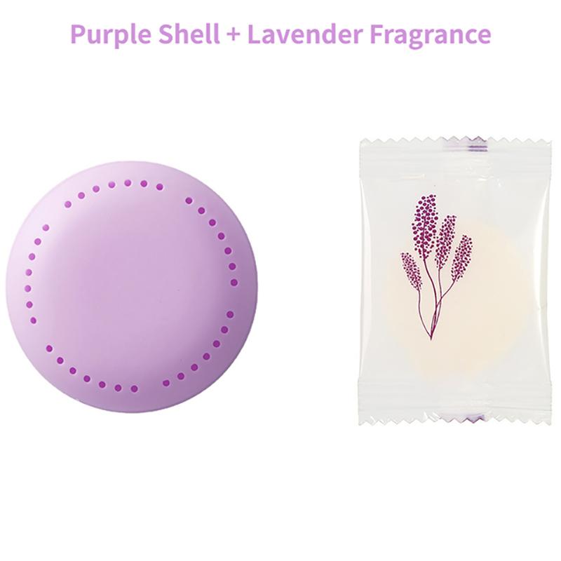 Ароматерапия, аромат, стойкий дезодорант, принадлежности для ванной комнаты, шкаф для спальни, автомобиля, дома, туалета, дезодорант, однотонный круглый освежитель