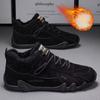 2024 Winter Plus Velvet Shoes мужские модные универсальные кроссовки нескользящие утолщенные теплые хлопковые туфли охрана труда кроссовки теннис