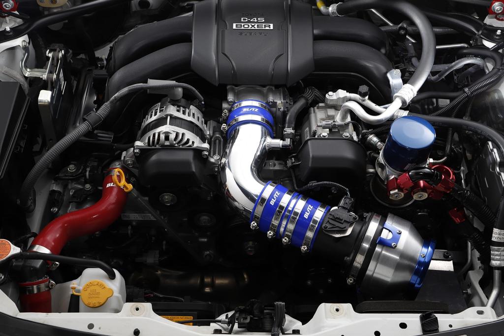 Blitz SUCTION KIT for and Blue Silicone Part Number 55301 GR86, BRZ, ZN8, ZD8, Hose,