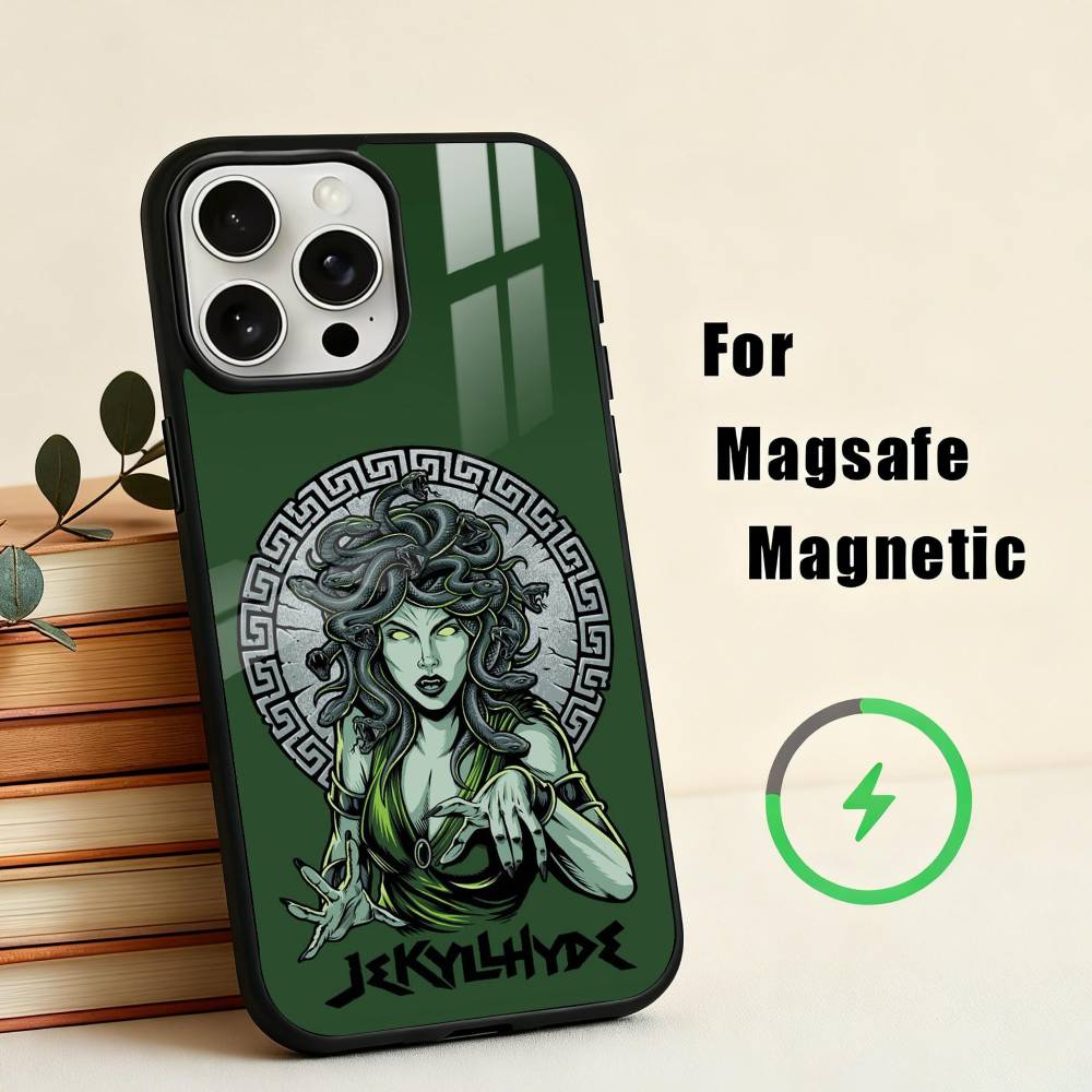 Medusa Greek Mythology Look At Me Phone Case For iPhone 17,16,15,14,13,12,Plus,Pro,Max for Magsafe Magnetic Wireless Charging