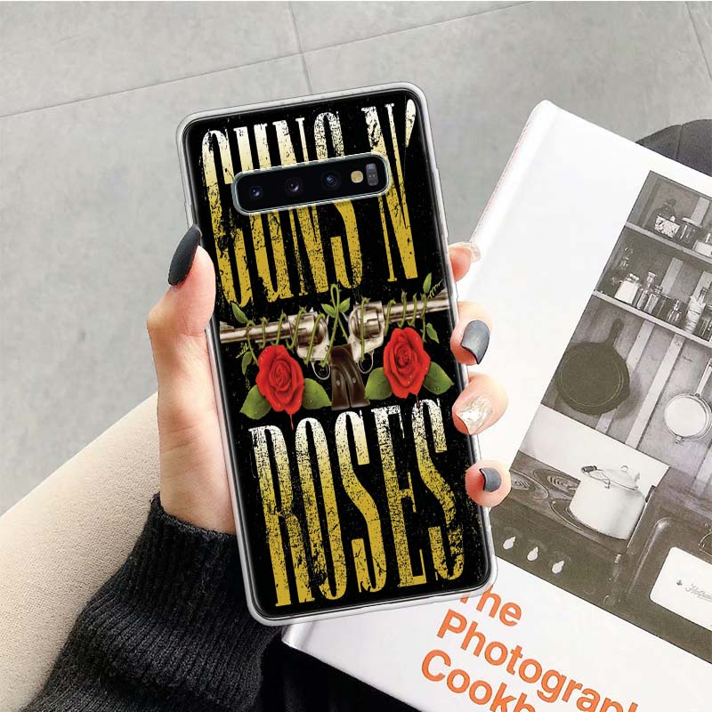 Guns n roses Good Time Phone Case for Samsung Galaxy A52 A51 A50S A12 A22 A32 A72 A10S A30S A31 A71 Note 20 Ultra 10 Plus S10 Ga