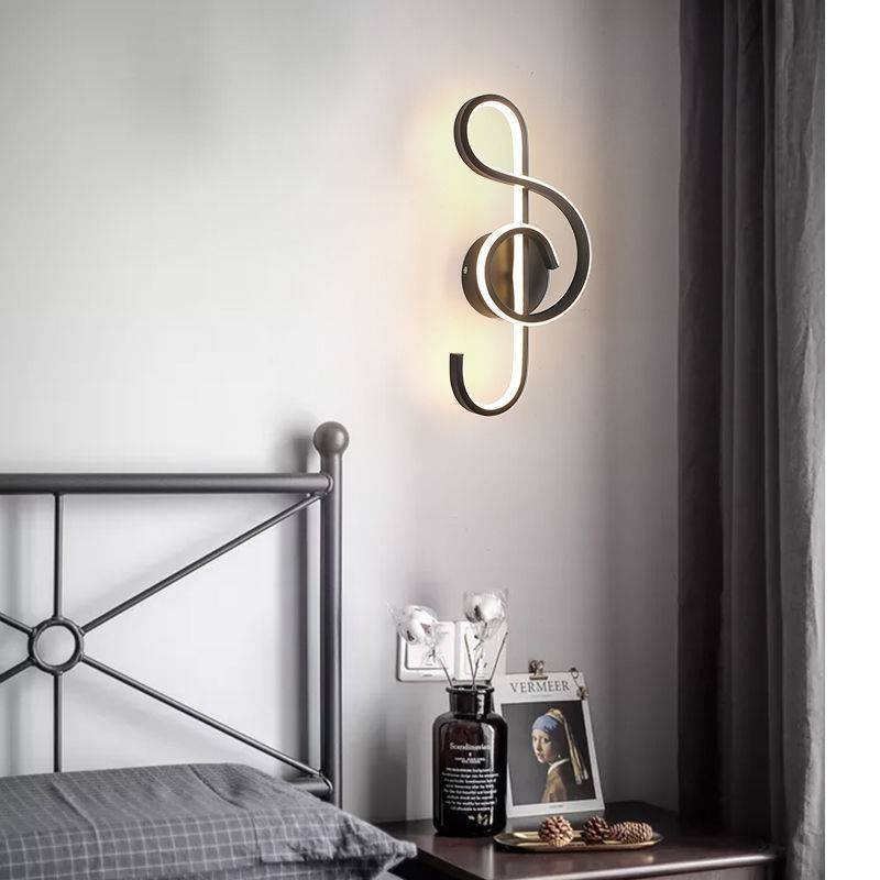 Bedroom Background Wall Lamp Simple Modern Bedroom Children's Room Lamp Bedside Aisle Living Room Corridor Lamp