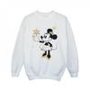 Girls Minnie Mouse Snowflake Sweatshirt