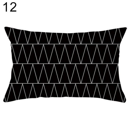 Talos Геометрический круг Треугольник Волна Наволочка Чехлы для подушек Диван-кровать Автомобиль Кафе Декор