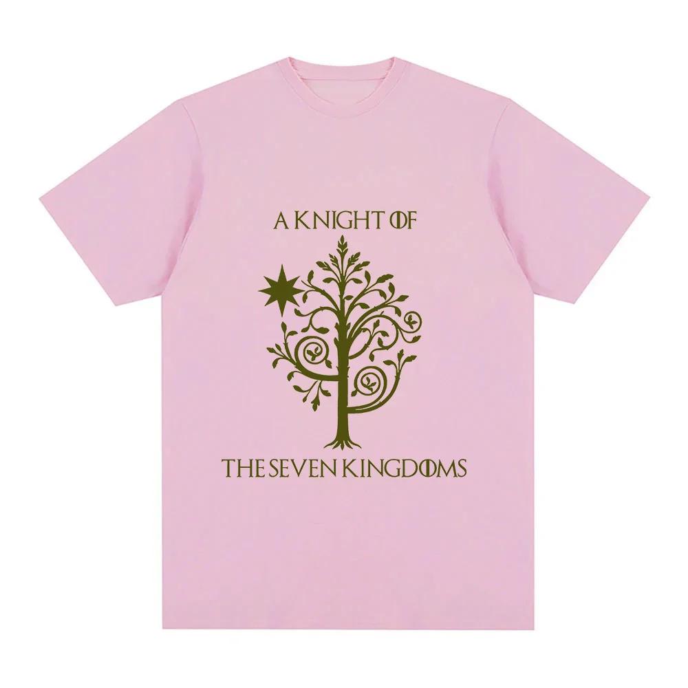 A Knight of The Seven Kingdoms Tee Shirt for Unisex Women Printed T Shirts 100 Cotton Clothes Comfortable Oneck Casual Teeshirt