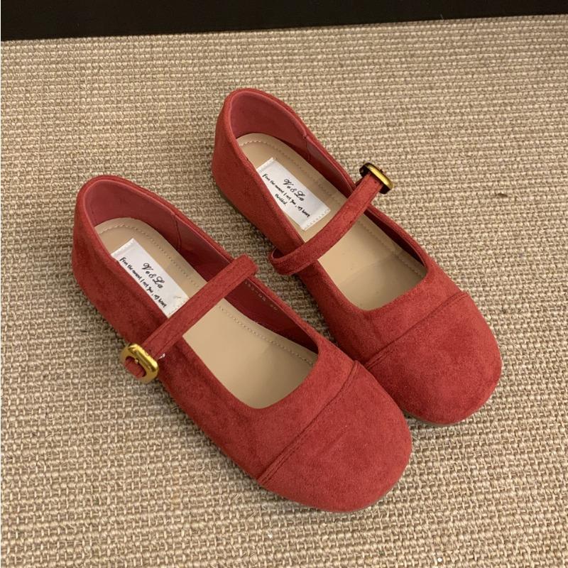 Fashion New Style Retro Mary Jane Shoes for Women Summer Round Toe Woman Flats Cheap High Quality Fashion Comfortable and Elegant Shoes