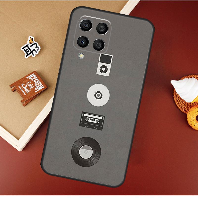 Minimalist Music Lover Case For Samsung Galaxy M55 M35 M15 M56 M36 M16 M06 M31 M13 M33 M53 M12 M32 M52 M14 M34 M54