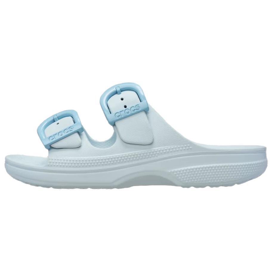 Crocs Суббота Износостойкие Шлепанцы для Скольжения Женские Светло-голубые 212867-5EA