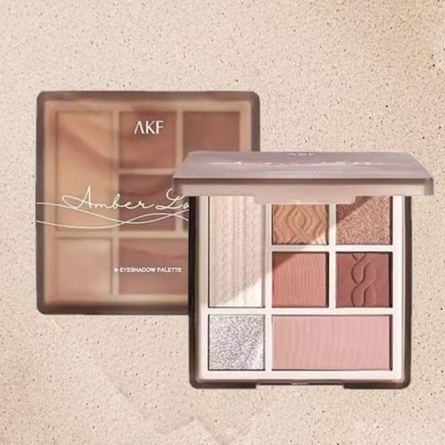 AKF - 7-цветные тени для век - Янтарный Латте