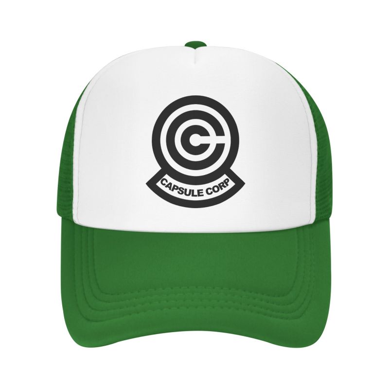 Сетчатая бейсболка Capsule Corp Унисекс Хип-хоп Snapback Кепки Летняя Дышащая Кепка-козырек Аниме DBZ Тракер Регулируемые Кепки
