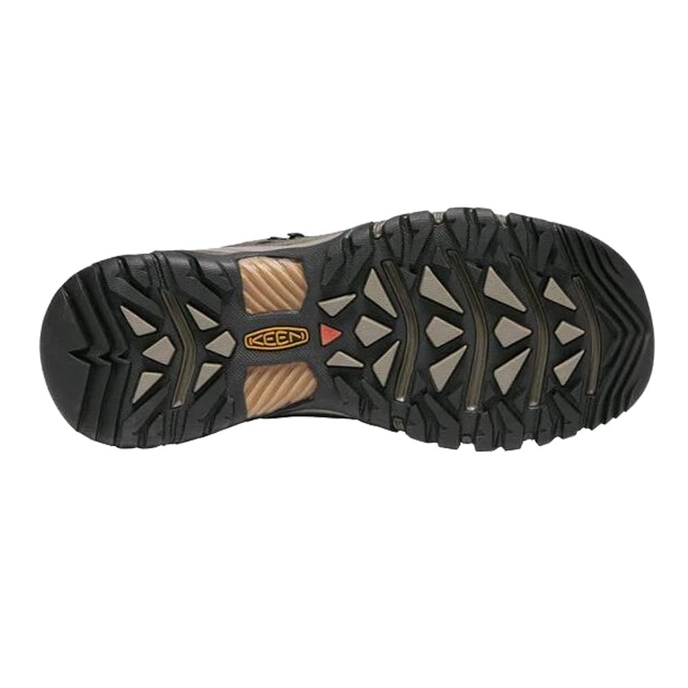 KEEN TARGHEE III MID WP Trekking Targhee Three Mid BLACK Cm Shoes, Waterproof, Men's, OLIVE/GOLDEN BROWN, 29.0