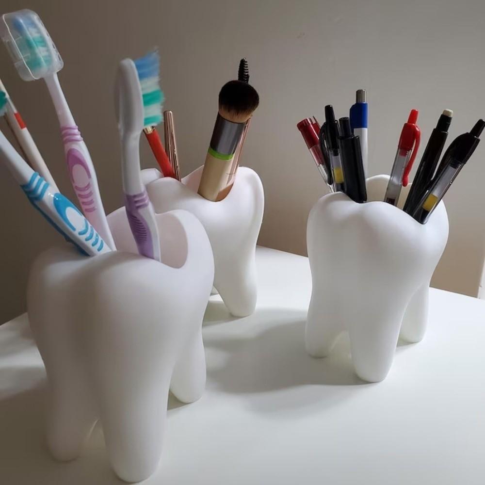 Creative 3D Printing Toothbrush Holder Multi-functional Toothbrush Rack  Gift for Dentist