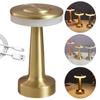 Retro Bar LED Table Lamp Mushroom Lamps Touch Sensor USB Rechargeable Dumbbell Beside Lamp for Restaurant Hotel Bedroom Decor
