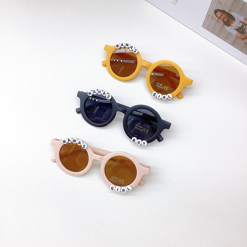 Детские солнцезащитные очки, модные, для мальчиков и девочек, симпатичные, вогнутые, солнцезащитные очки, защита от солнца, защита от ультрафиолета
