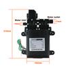 Автоматический диафрагменный водяной насос 8 л/мин, DC12V 120W, компактный, безопасный, высокого давления, самовсасывающий, двухъядерный, сельскохозяйственный.