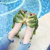 New Fish Slippers Women's Funny Creative Home Non-slip Fashion Salted Fish Word Drag Men's Trendy Slippers Outdoor Beach