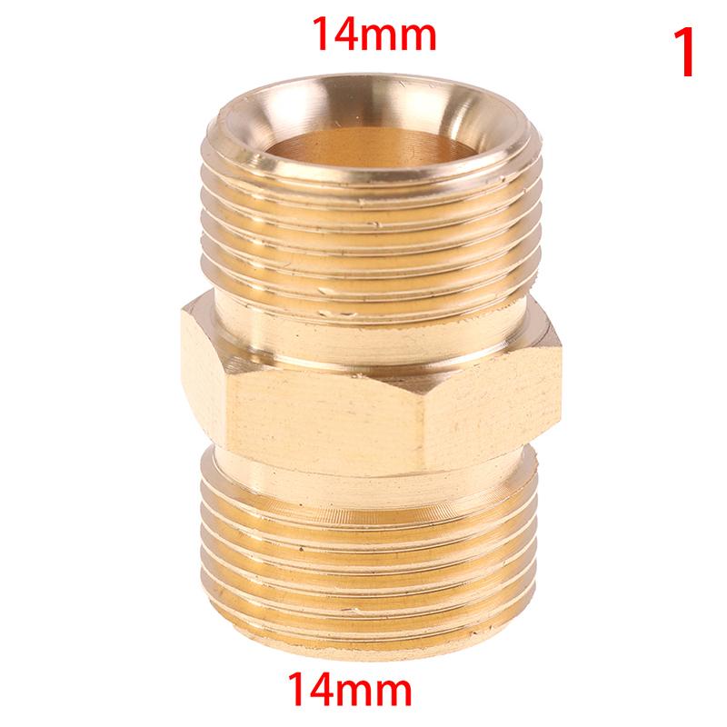 High Pressure Washer Hose Extension Connector M22 14Mm To15Mm Male Thread Female