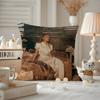 A-A-Ariana Grande Album Cushion Cover Pattern Printed Pillowcase For Living Room Sofa Cushion Cover & Bedroom Decor