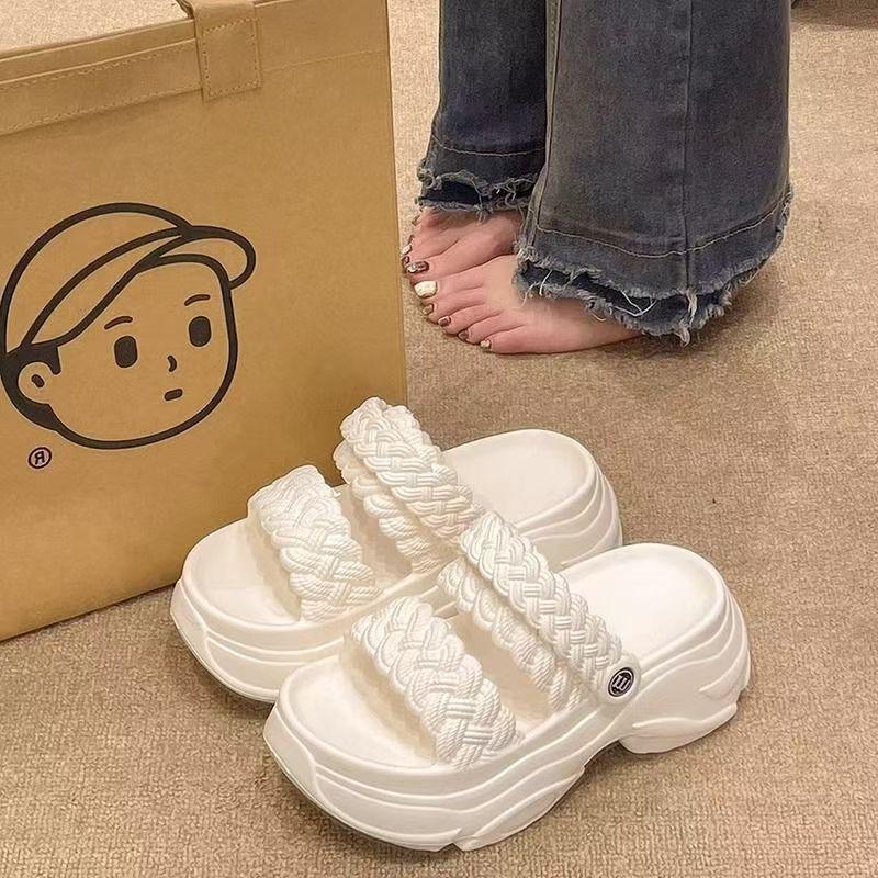 Fashion Shevalues Fashion Women's Slippers Outdoor Summer New Beach Slides EVA Lightweight Slippers Platform Open Toe Women's Sandals