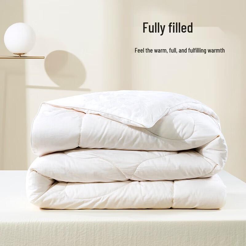 FUANNA All-Season Antibacterial Soybean Fiber Detachable Quilt