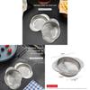 Stainless Steel Mini Draining Basket With Dual Handles For Kitchen Food Prep And Oil Drainage