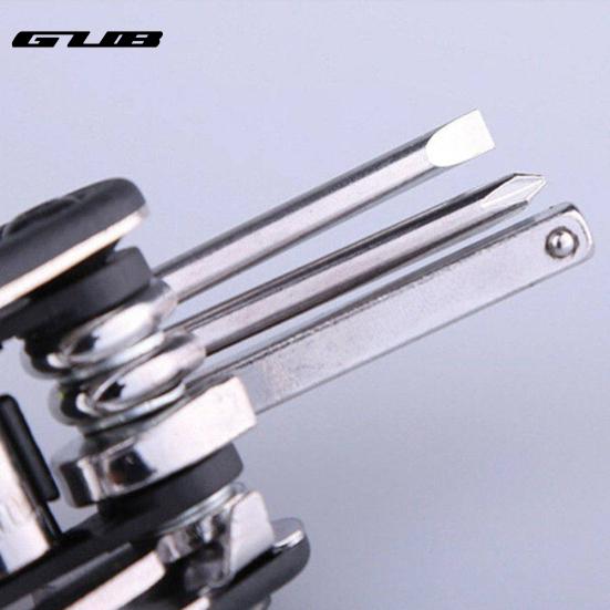 16 In 1 Multifunction Folding MTB Road Bike Repair Tool Wrench Screwdriver Kit