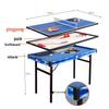 4-in-1 Folding Multifunctional Table: Billiards, Table Tennis, Ice Hockey, Shuffleboard for Kids