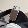 Корейский Ins Коричневый Чехол для Телефона в Горошек для iPhone 17 16e 16 15 14 13 12 11 Air Pro Max X XR XSMAX 8 Plus Роскошный Прозрачный Задний Чехол
