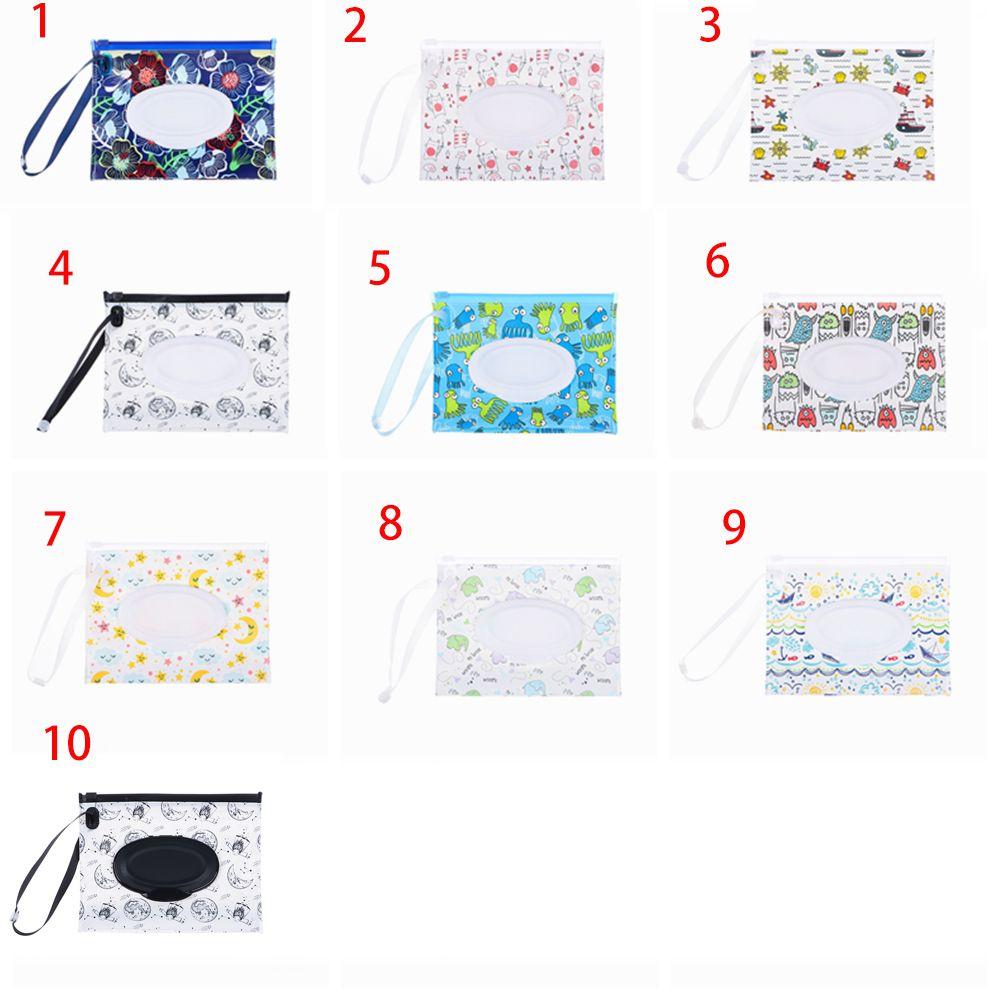 Refillable Portable Travel Eco-friendly Wet Wipes Box Wipes Container Wet Wipes Bag Wipes Case