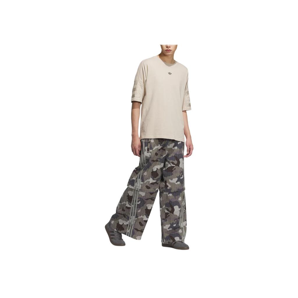 Adidas Originals Adilenium Camo Tracksuit Bottoms Unisex Bottoms Olive-Green KB6411