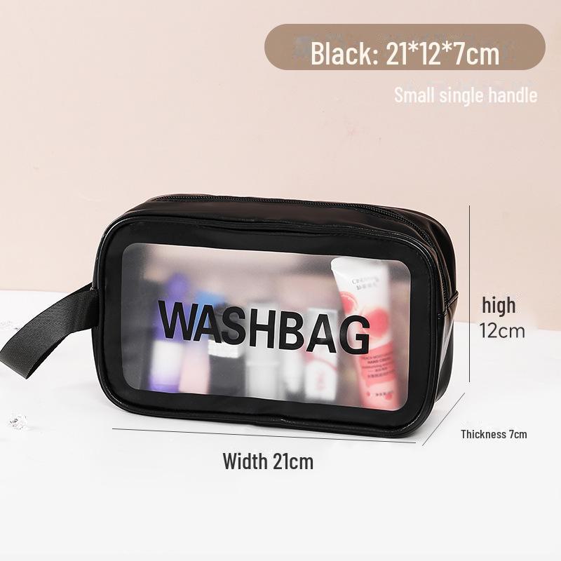 Большая вместительная водонепроницаемая дорожная сумка из ПВХ для туалетных принадлежностей - CrossBorder Cosmetic & Swim Storage