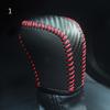 Leather Shift Knob Cover Non-Slip Car Interior Accessories Car Shift Handle Cover  for Car
