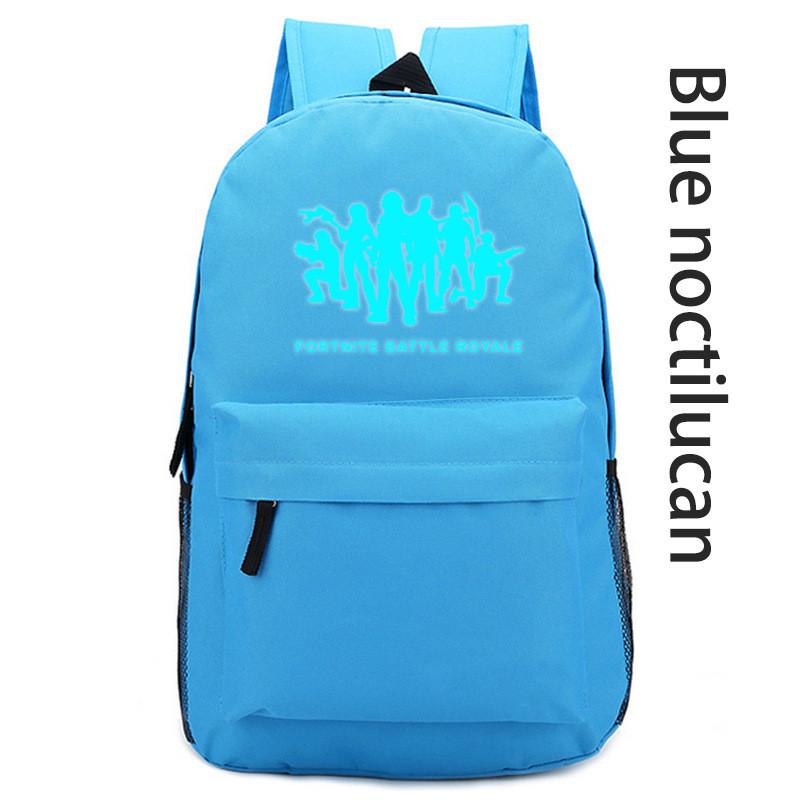 Fortnite Bag Luminous Game Youth Campus Fashion Trend Backpack For Unisex