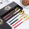 Подарочная коробка из нержавеющей стали 304, нож, ложка, палочки для еды, специальный набор, набор для приготовления пищи, семейная кухня, дорожный, полный набор, 2 шт.