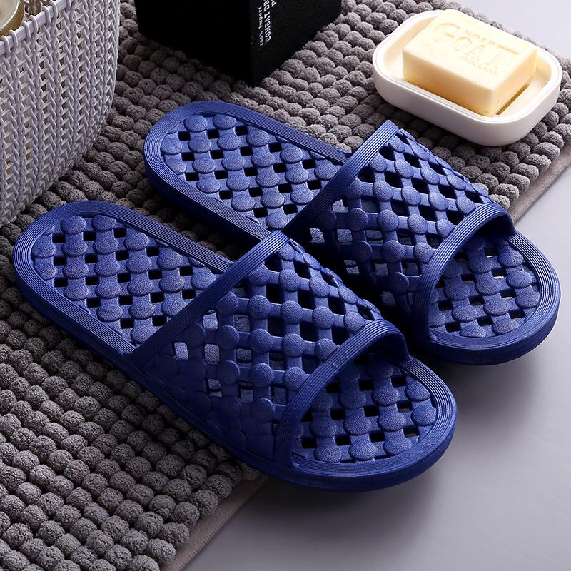 Women's Summer Indoor Hotel Slippers: Thick, Non-Slip Bathroom & Home Slippers for Couples and Men