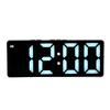 Digital Alarm Clock Multifunction Large Display Modern Style Temperature Display LED Mirror Clock for Home Bedroom
