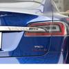 PLAID for Tesla Model 3 S X Y Car Decals ABS Zinc Alloy Plaid  Stickers Badge Version Performance Trunk Emblem Decoration