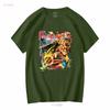 Mago De Oz rock Band graphic short sleeve black shirt men women vintage Washed streetwear designer clothes Stylish Slightly