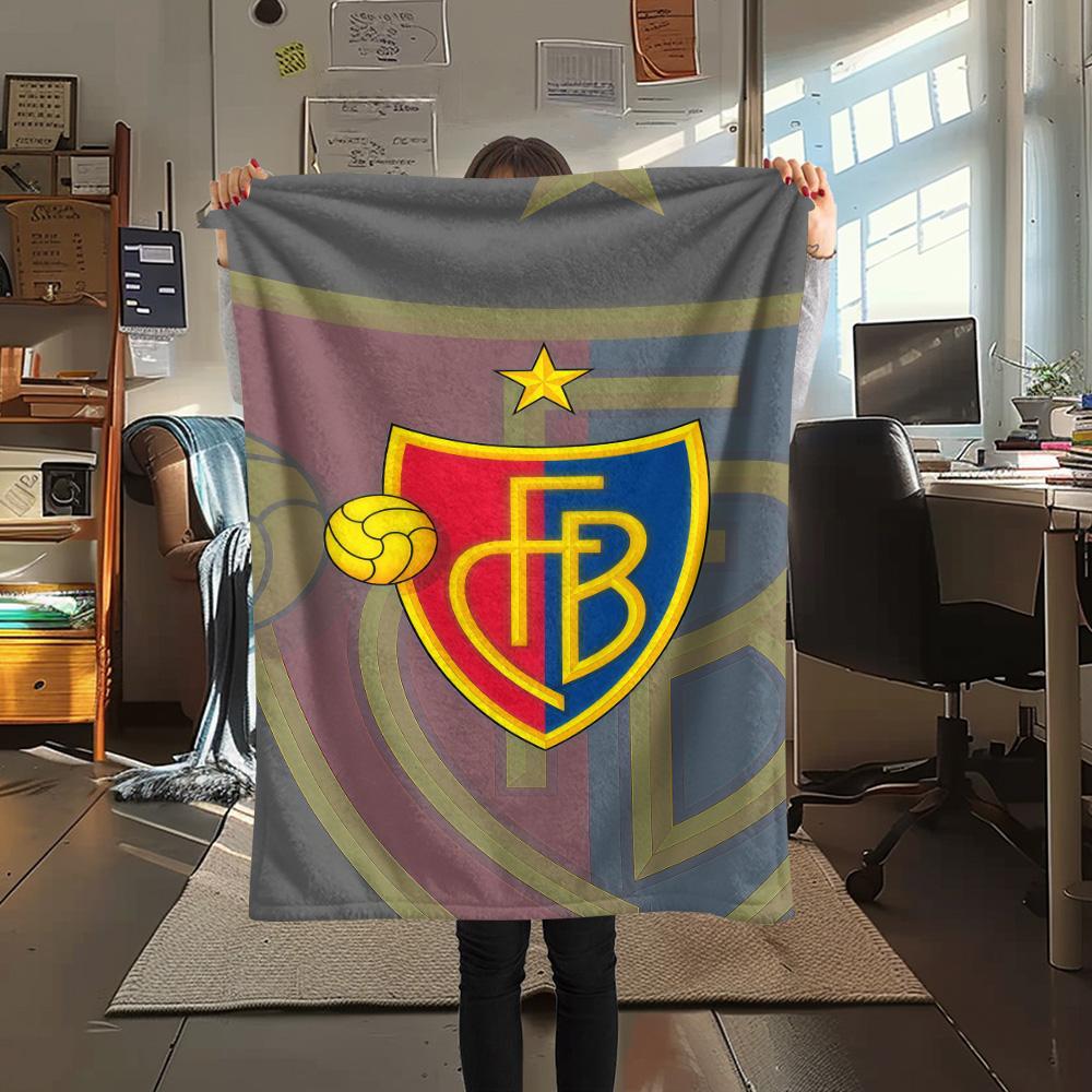 FC Basel FlAannel Blanket, High quality Comfortable for All Seasons, Home Decor, Warmth and Comfort