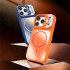 Роскошный матовый магнитный противоударный чехол AG для iPhone 17 16 15 14 Plus 13 12 11 ProMax Подставка Защита объектива Задняя крышка