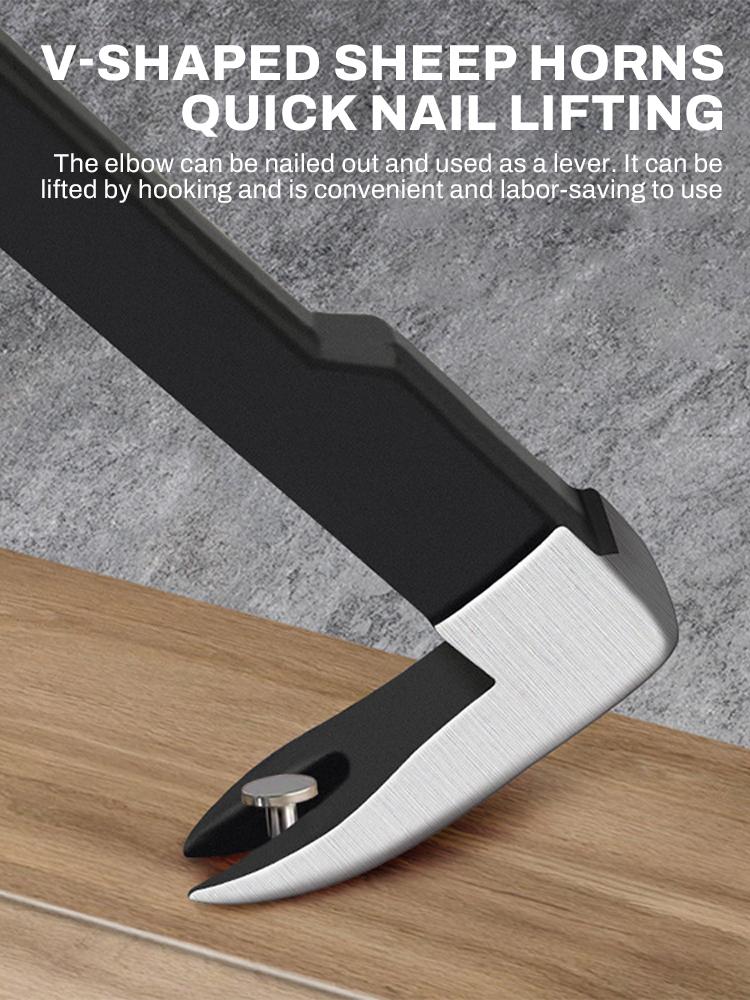 1 шт. Гвоздодер Кошачья лапа Удалитель гвоздей Многофункциональный лом Инструмент Стальной Экстрактор гвоздей Сверхпрочный для дома Деревообрабатывающие инструменты